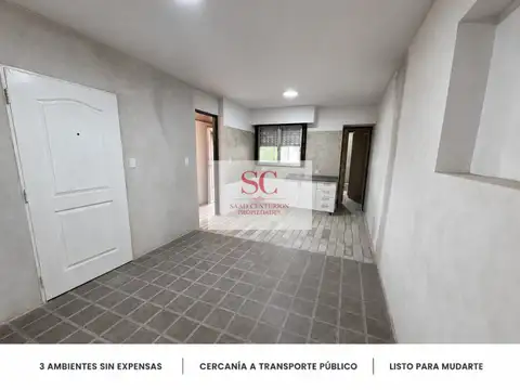 Departamento en Alquiler de 3 ambientes