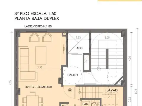 Departamento en Venta de 3 dormitorios