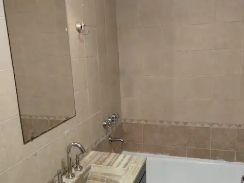 Departamento 2 ambientes con 1 baño