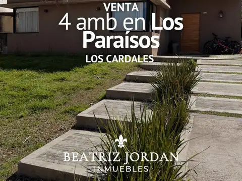 CASA 4 AMBIENTES EN VENTA, BARRIO LOS PARAISOS, LOS CARDALES