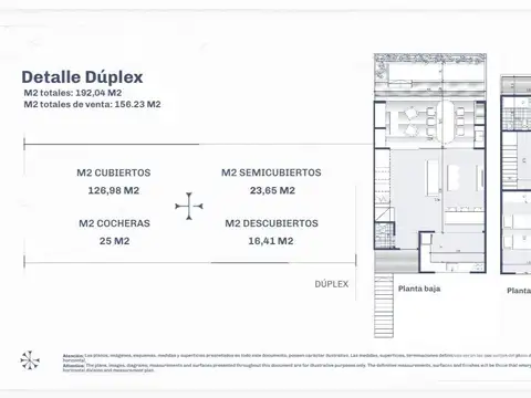 Departamento en Venta con 2 cocheras