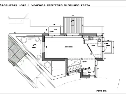 Lote con proyecto Clorindo Testa en venta