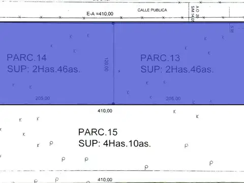 Campo en Venta de 5  ha