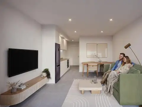 Venta departamento 2 ambientes con balcón y amoblado  en Recoleta