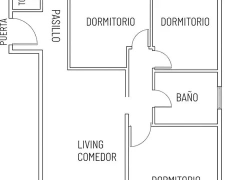 Departamento en Venta en Balvanera, USD 129.999