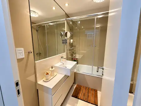 Departamento 2 ambientes con 2 baños