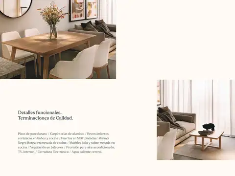 Departamento 3 ambientes con 2 baños