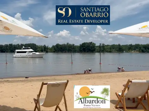 Venta Lotes financiados en barrio Nautico Albardon Delta 24 cuotas fijas