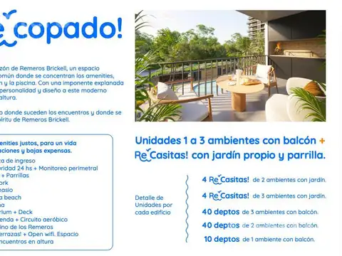 Departamento en  Remeros