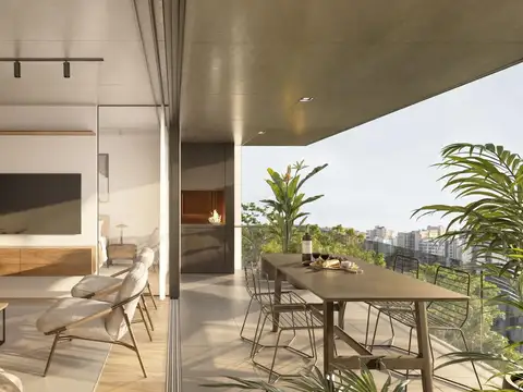 Departamento 3 ambientes con 2 baños