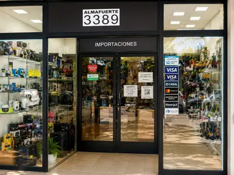 EXCELENTE LOCAL SOBRE LA CALLE ALMAFUERTE AL 3000. ZONA COME