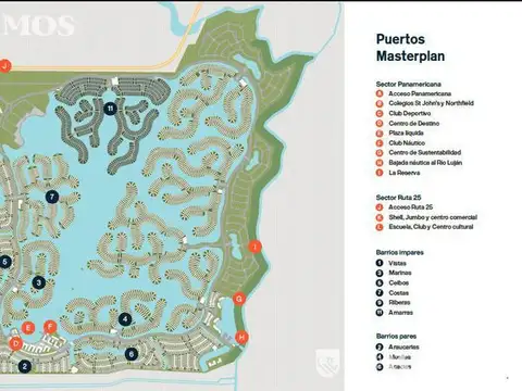 Terreno en Venta en Puertos - Barrio Amarras, USD 69.000
