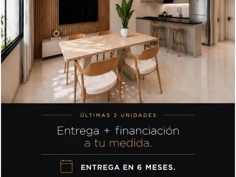 Depto en pozo de 1 dormitorio