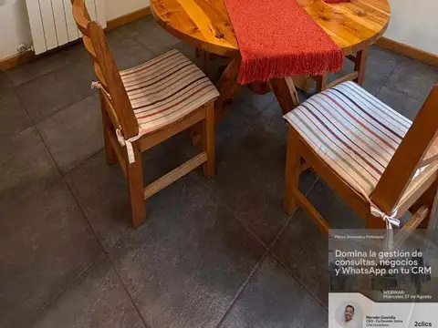 Casa 4 ambientes con 2 baños