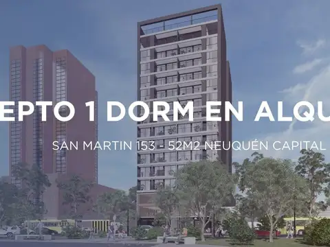 DEPARTAMENTO EN ALQUILER EN EDIFICIO LA ESTACIÓN
