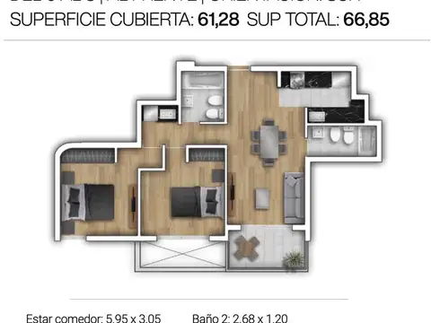 9 De Julio 1400, Piso 8