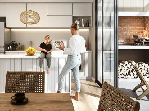 Departamento 4 ambientes con 3 baños