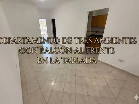 VENTA DEPARTAMENTO 3 AMBIENTES LA TABLADA