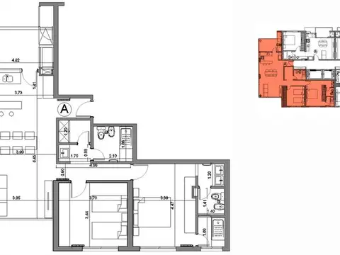 Venta Departamento de 2 dormitorios - Candioti Sur