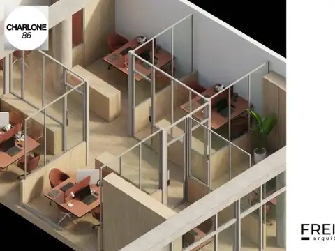 Charlone 100, Piso 6