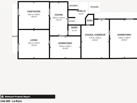 Casa en Venta en Barracas, USD 149.999