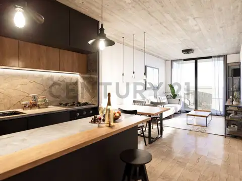 Departamento en Venta de 1 dormitorio