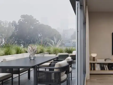 Departamento de dos ambientes con patio en Saavedra