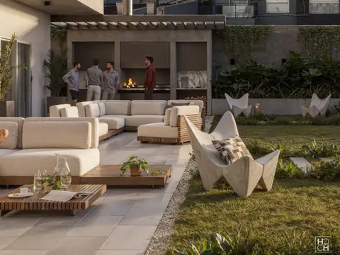 Departamento de dos ambientes con patio en Saavedra