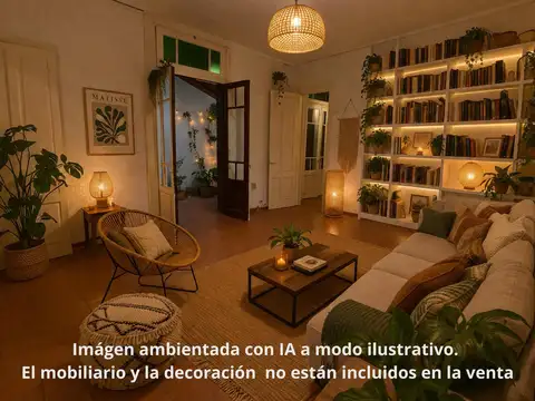 Casa 4 ambientes con 1 baño