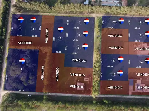 Terreno en Venta de 800,0 m2