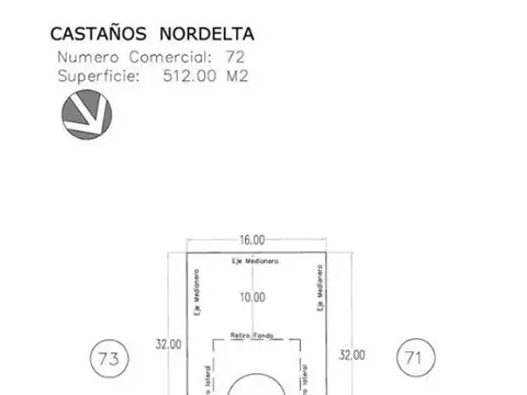 Terreno en Venta en Nordelta Castaños, USD 200.000