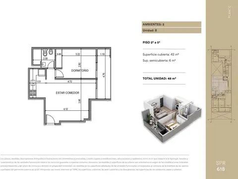 Departamento en Venta en Villa Saenz Peña, USD 78.500