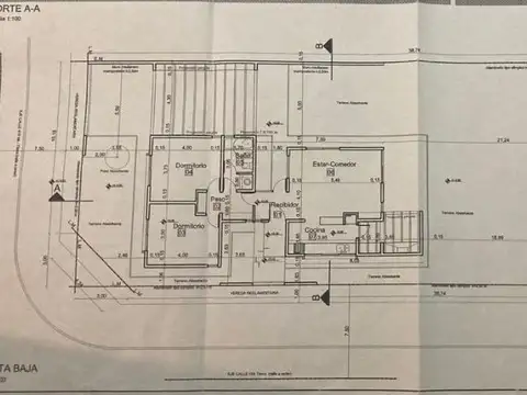 Casa 2 ambientes con 1 baño