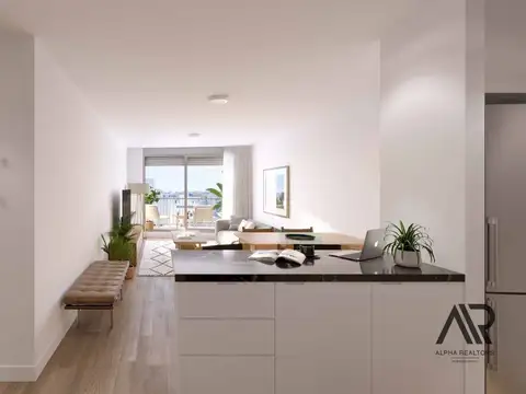 Departamento en Venta de 1 dormitorio