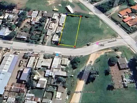 Terreno en venta a mts. Wilson Ferreira Aldunate