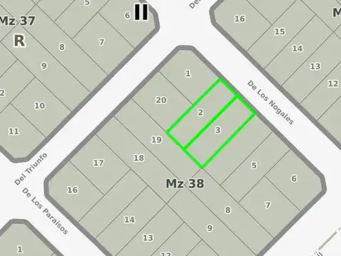 Terrenos en Venta Miramar - 600 m²