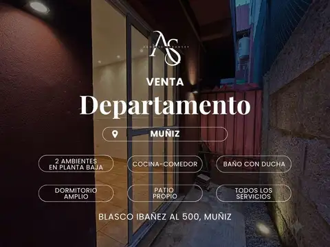 Departamento en Venta en Muñiz, USD 34.000