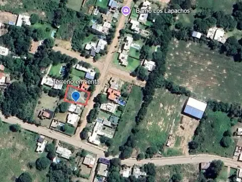 SE VENDE TERRENO B° LOS LAPACHOS FRAY M. ESQUIÚ