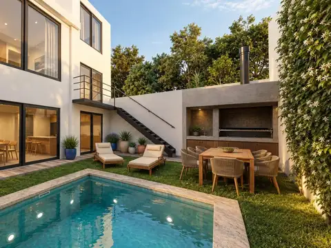 Casa 6 ambientes con 4 baños