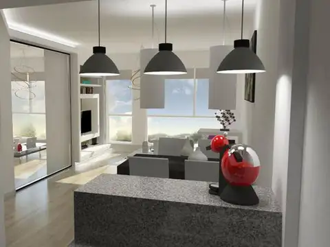 Departamento Monoambiente con 1 baño