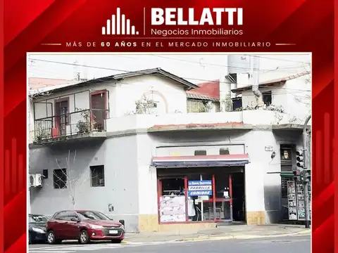CASA CON LOCAL EN VENTA DE 5 AMBIENTES CON LOCAL EN BOEDO.