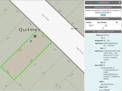 Casa 2 ambientes con 1 baño