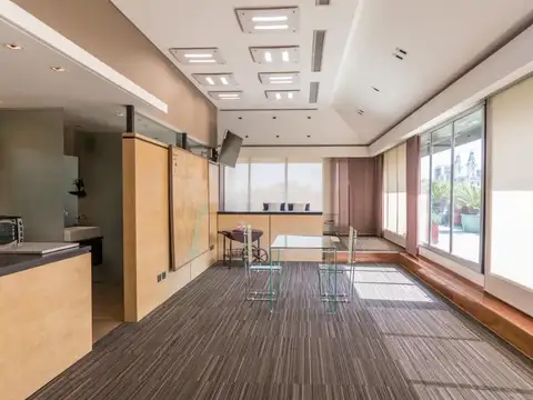 Alquiler amoblado Monoambiente amplio con Terraza-Dock Puerto Madero