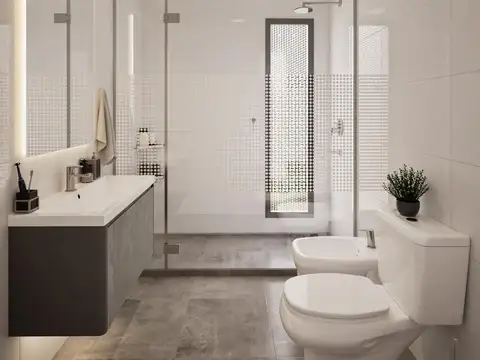 Departamento Monoambiente con 1 baño