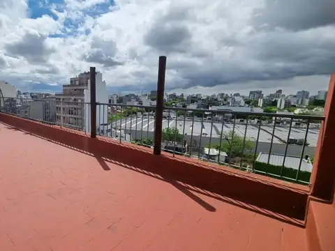 Departamento Amoblado con Gran Terraza propia + balcón