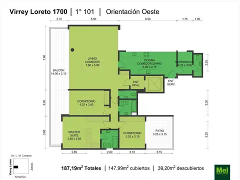 Virrey Loreto 1700