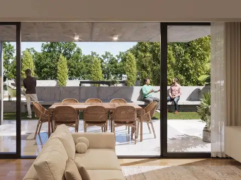 Departamento en Venta, Fisherton, Rosario, 1 dormitorio con patio y cochera