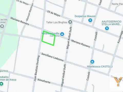 Terreno en Venta de 411,0 m2