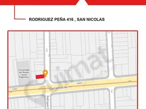 Terreno en Venta en Tribunales, USD 595.000