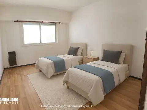 Departamento 3 ambientes con 1 baño